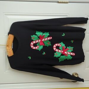 Christmas long sleeve knit sweater. Size XXL.